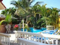 Garden of the Hotel CLUB BONITA - Sosua - Dominican Republic